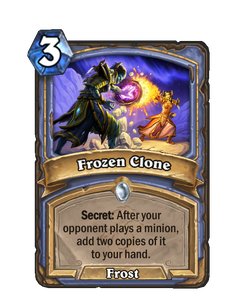 Карта Hearthstone «Ледяные двойники»