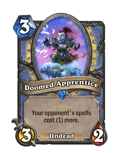 Карта Hearthstone «Обреченная ученица»