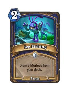 Карта Hearthstone «Подледная ловля»