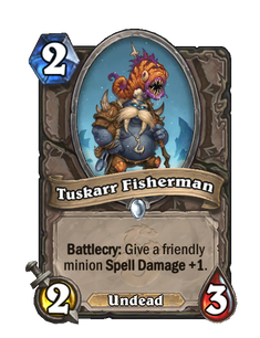 Карта Hearthstone «Клыкарр-рыболов»