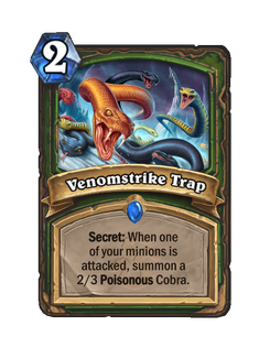 Карта Hearthstone «Ядовитая ловушка»