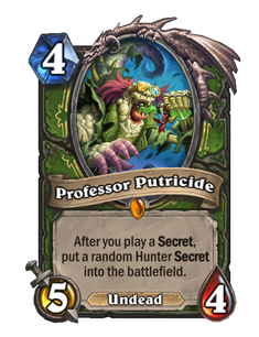 Карта Hearthstone «Профессор Мерзоцид»