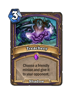 Карта Hearthstone «Вероломство»