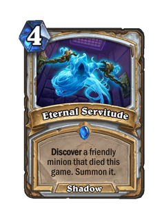Карта Hearthstone «Вечное служение»