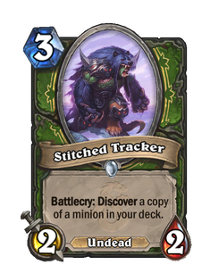 Карта Hearthstone «Заштопанный следопыт»