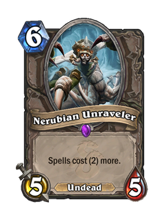 Карта Hearthstone «Нерубский мастер сетей»