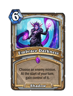 Карта Hearthstone «Темные объятия»