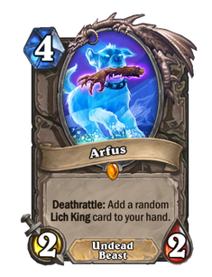 Карта Hearthstone «Псартас»