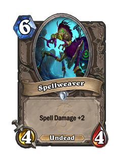 Карта Hearthstone «Прядильщица чар»