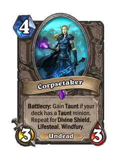 Карта Hearthstone «Похитительница трупов»