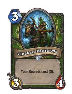 Карта Hearthstone «Скрытная охотница»