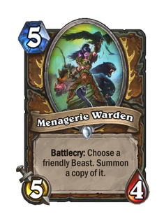 Карта Hearthstone «Зверовод»