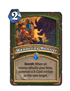 Карта Hearthstone «Блуждающий монстр»