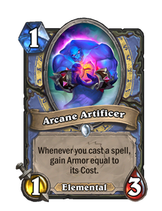 Карта Hearthstone «Магический бронник»