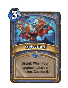 Карта Hearthstone «Протестую!»