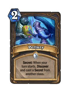 Карта Hearthstone «Ложные показания»