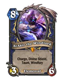 Карта Hearthstone «Ал'акир»
