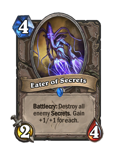 Карта Hearthstone «Пожиратель секретов»