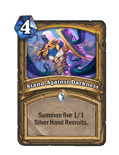 Карта Hearthstone «Преграда на пути Тьмы»