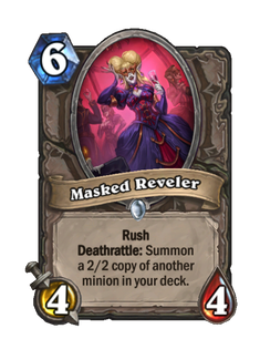 Карта Hearthstone «Гость в маске»