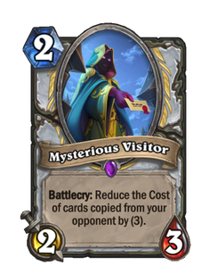 Карта Hearthstone «Таинственный незнакомец»