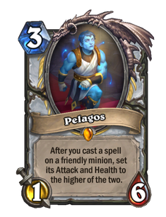 Карта Hearthstone «Пелагий»