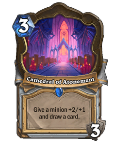 Карта Hearthstone «Собор искупления»