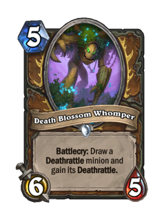 Карта Hearthstone «Смертоцветный древень»