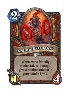 Карта Hearthstone «Экстрактор анимы»