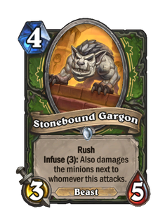 Карта Hearthstone «Гаргон камнерожденных»