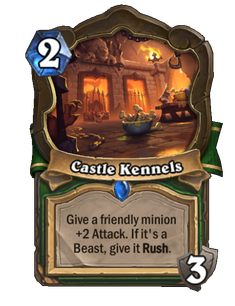 Карта Hearthstone «Псарня при замке»