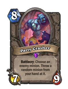 Карта Hearthstone «Незваный гость»
