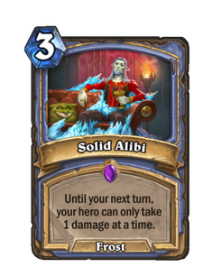 Карта Hearthstone «Прочное алиби»