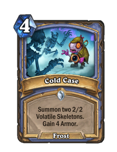 Карта Hearthstone «Нераскрытое дело»