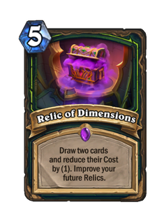 Карта Hearthstone «Реликвия измерений»