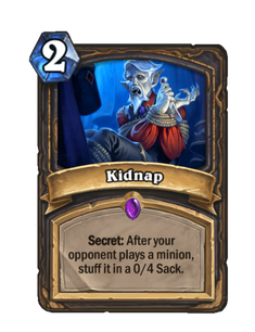 Карта Hearthstone «Похищение»