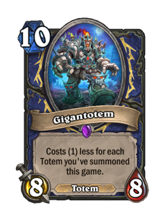Карта Hearthstone «Гигантотем»