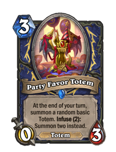 Карта Hearthstone «Праздничный тотем»