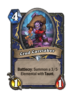 Карта Hearthstone «Гадкий уборщик»