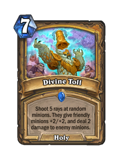Карта Hearthstone «Божественный благовест»