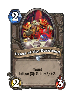 Карта Hearthstone «Жрец почивших»