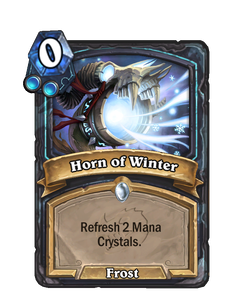 Карта Hearthstone «Зимний горн»