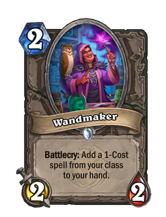 Карта Hearthstone «Изготовительница жезлов»