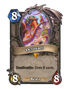Карта Hearthstone «Октосари»
