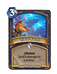 Карта Hearthstone «Гнев прилива»