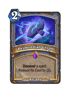 Карта Hearthstone «Петроглиф»