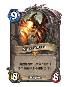 Карта Hearthstone «Алекстраза»