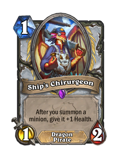 Карта Hearthstone «Корабельный хирург»