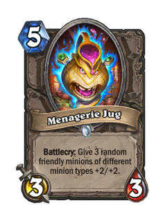 Карта Hearthstone «Оживший кувшин»