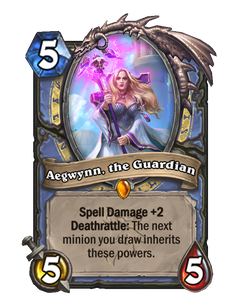 Карта Hearthstone «Хранительница Эгвин»